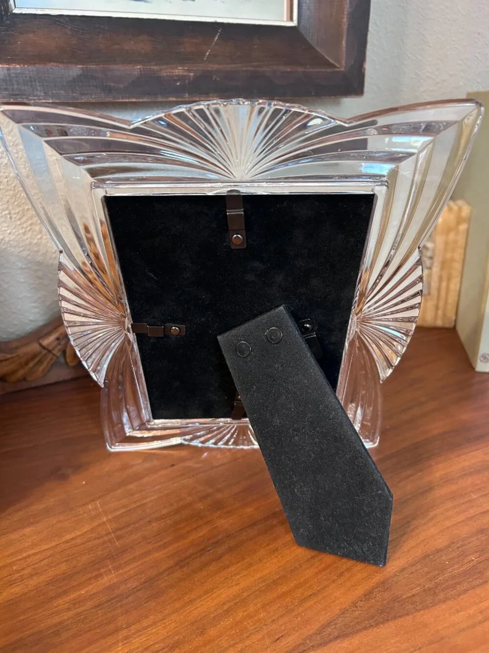 Glass Art Deco frame